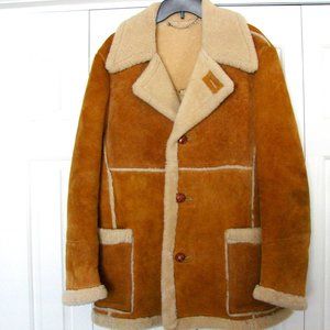 Men's Lakeland sheepskin shearling coat size 42
